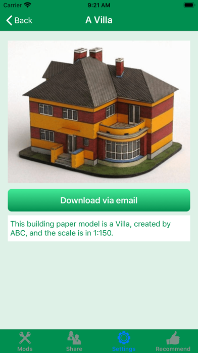 Simple Paper Model- T... screenshot1