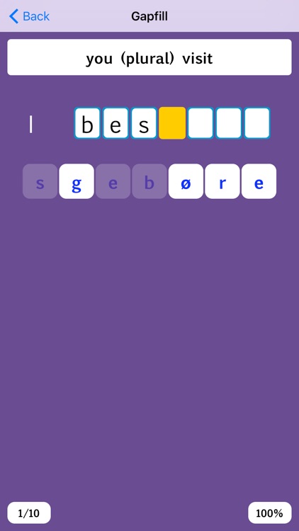 Danish Verb Blitz screenshot-4