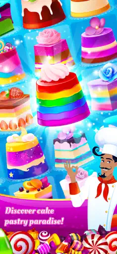 Fancy Cakes: Merge Adventure - Screenshot 2