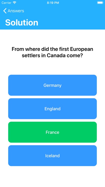 Canadian Quiz screenshot-4