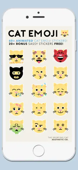 Game screenshot Cat Emoji Animated apk