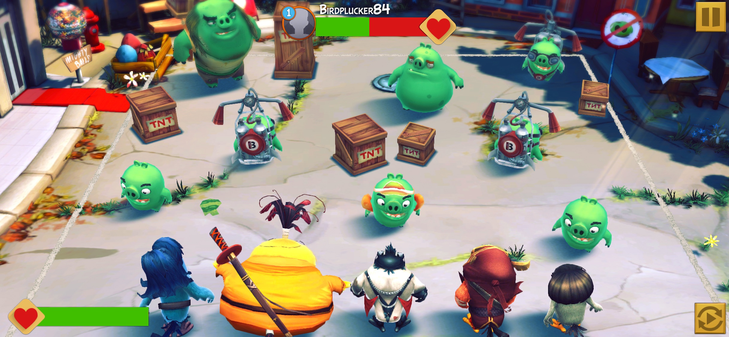 Screenshot do app Angry Birds Evolution