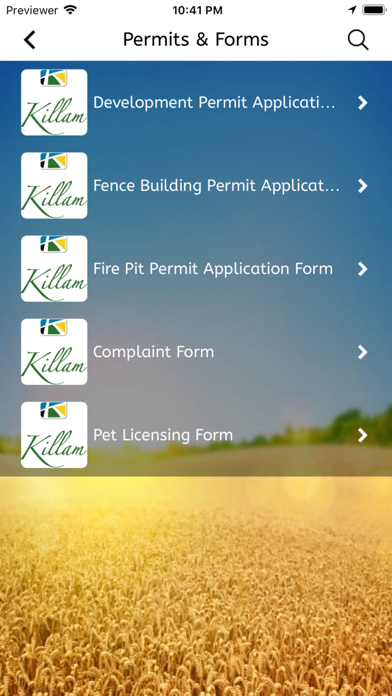 Town of Killam App screenshot 3