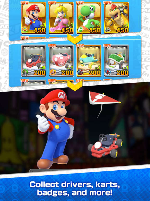 iPad Image of Mario Kart Tour