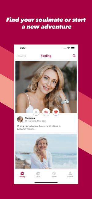 Feeling: 50+ Senior Dating App(圖2)-速報App