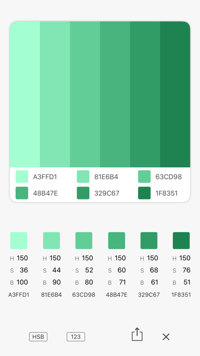 KeepColors - RGB Color Picker screenshot 3