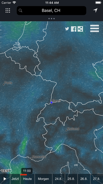 meteoblue für PC - Windows 10,8,7 (Deutsch) - Download kostenlos