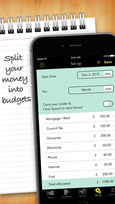 How to cancel & delete Budgets - Expense Tracker from iphone & ipad 2