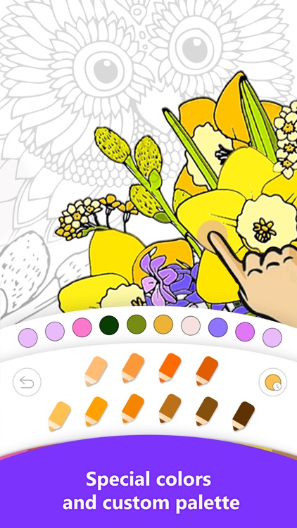 Qolorful-Coloring art game screenshot-3