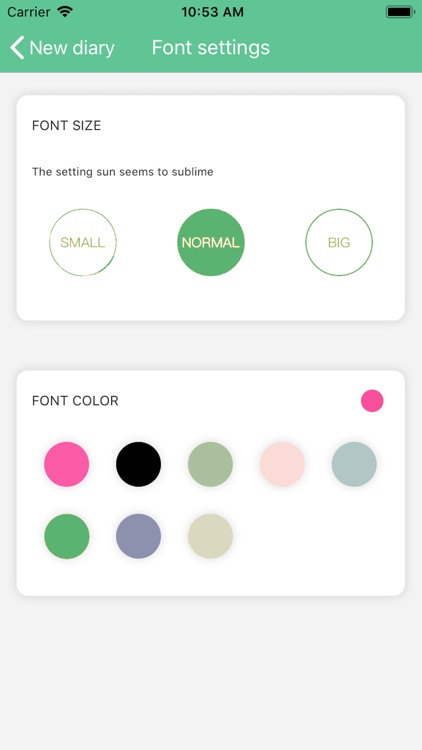 Hinweis: Buntes Tagebuch screenshot-4