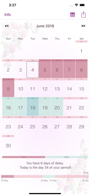 My Period Calendar(圖1)-速報App