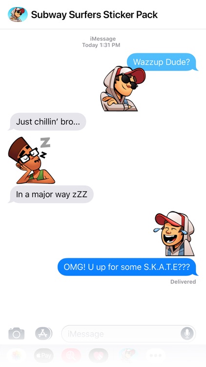 Subway Surfers Sticker Pack