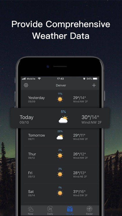 Weather-Dark Mode Weather App screenshot-3