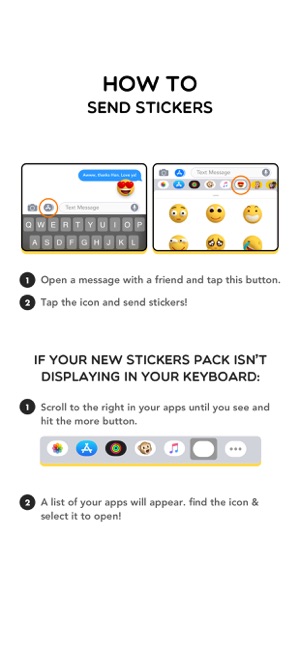 Smiley Bigmoji 3D Stickers(圖4)-速報App