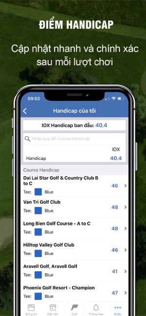 MISA Golf: GPS, Scorecard, HDC