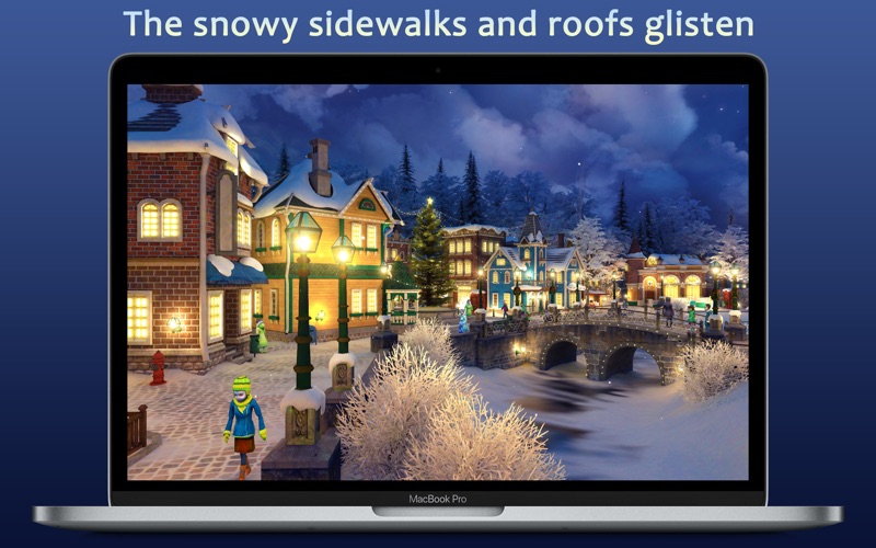 Snow Village 3D Screenshot