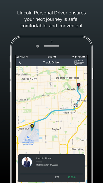 Lincoln Personal Driver screenshot 4