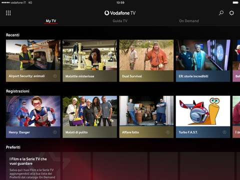 Vodafone TV Italia screenshot 2