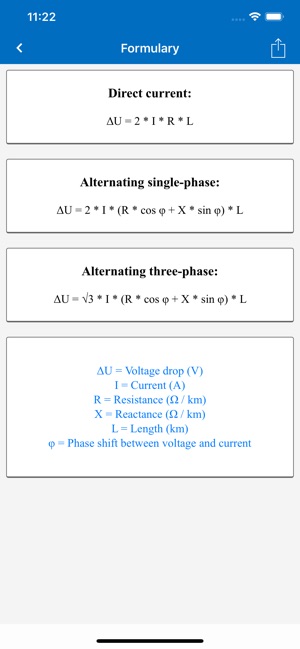 Electrical Calculations PRO(圖5)-速報App