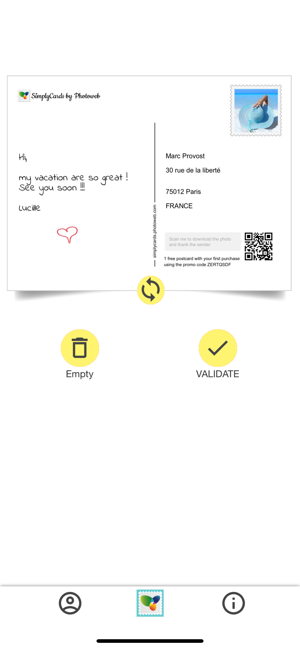 Simplycards Real Postcard On The App Store