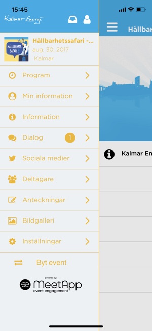 Kalmar Energis EventApp