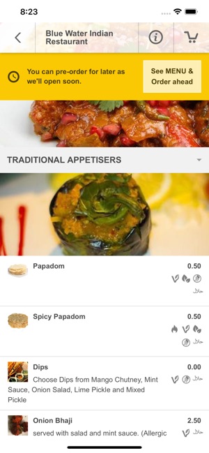 Blue Water Indian Restaurant(圖3)-速報App