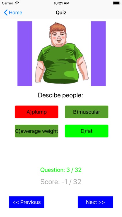 Describing People in English screenshot-3