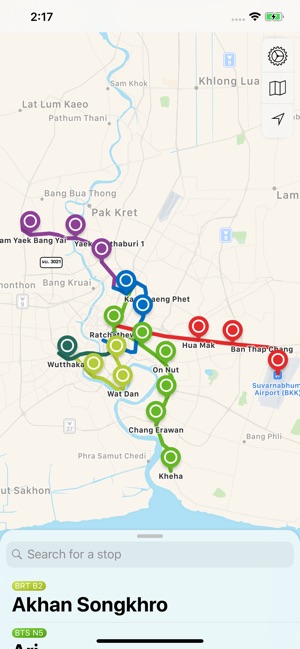 Bangkok Metro Transit Map(圖5)-速報App