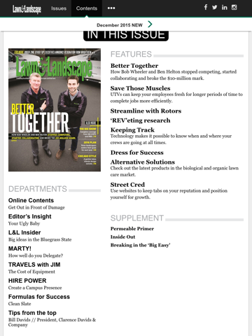 Lawn & Landscape magazine - náhled