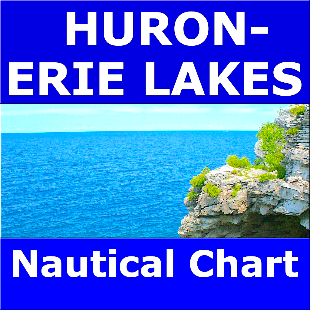 Get Huron & Erie Lakes Marine Map for iOS, iPhone, iPad Aso Report