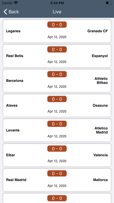 Spanish Soccer League screenshot 3