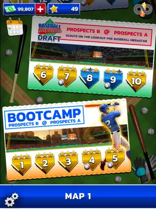 Baseball Megastar 19, game for IOS