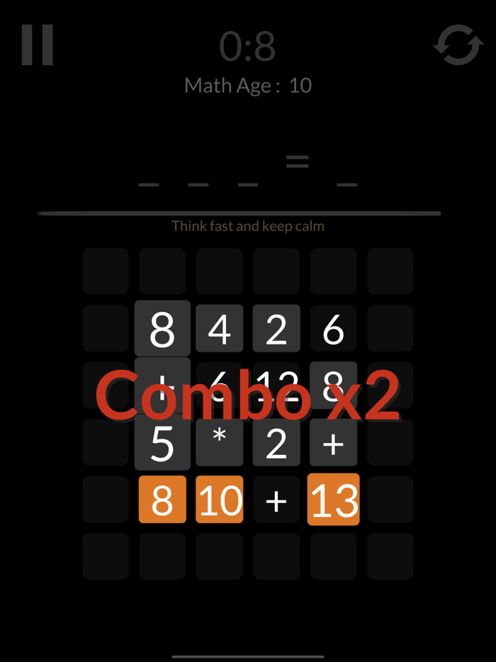 123 Math - Age of Brain Puzzle