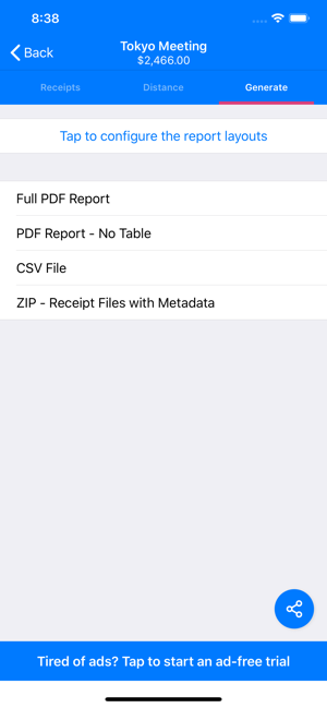 ‎Easy Receipts-Track Receipts Screenshot