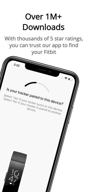 fitbit locator app