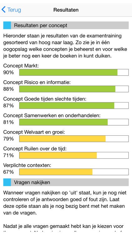 Examentraining VWO Economie screenshot-3