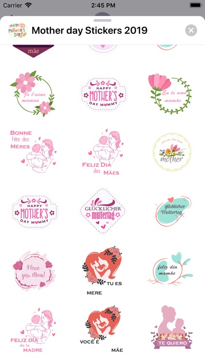 Mother day Stickers 2019 screenshot-3