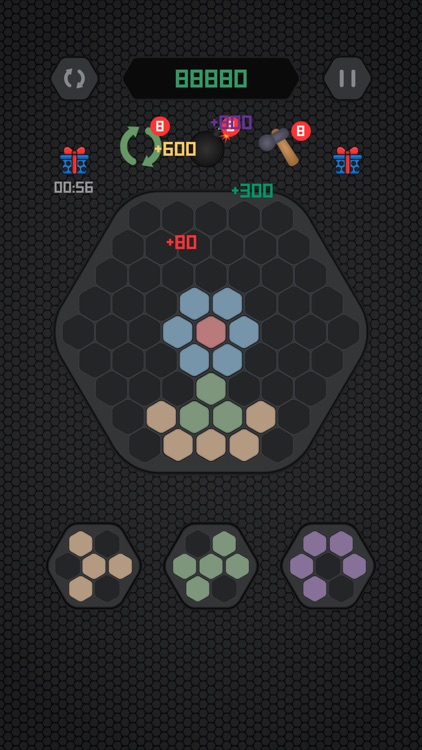 Pop Hexagon : Neon screenshot-1