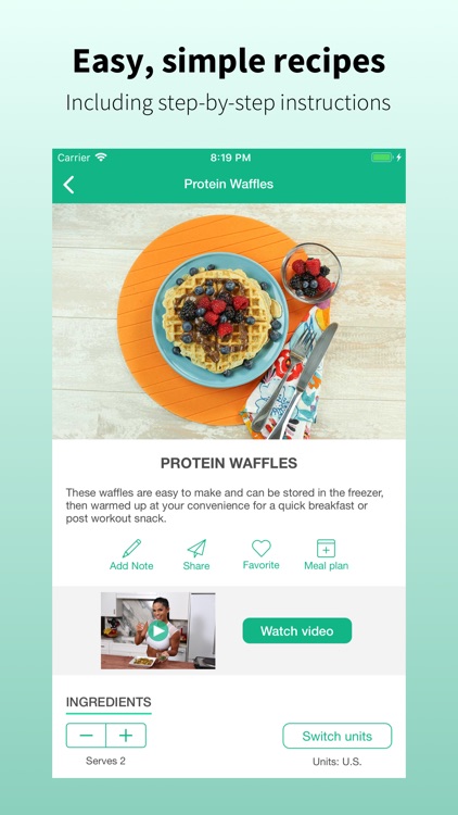 Mealplan: Meal Plans & Recipes screenshot-4