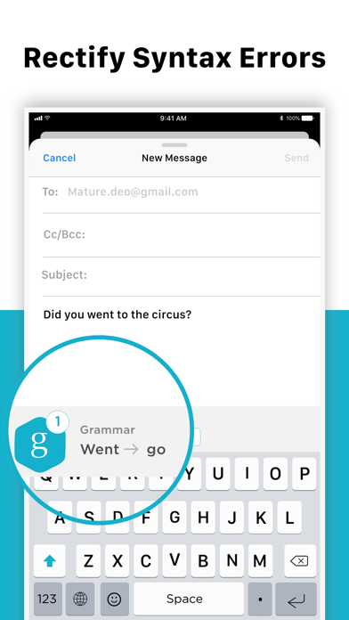 Grammar Checker X Keyboard screenshot 3