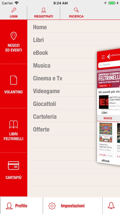 la Feltrinelli Mobile screenshot-0