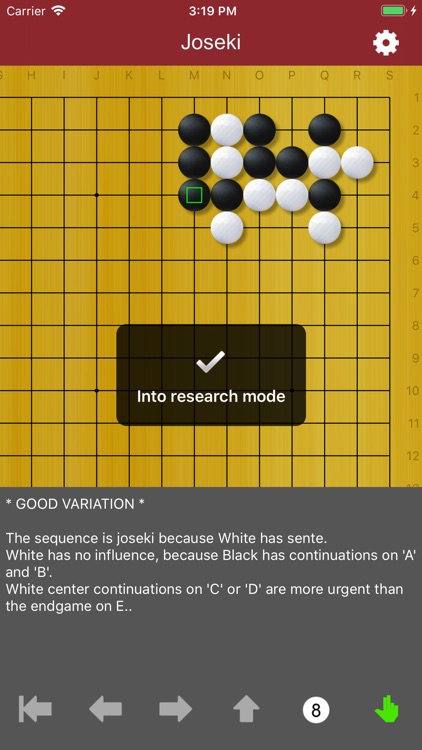 Go Game Joseki Dictionary HD screenshot-4