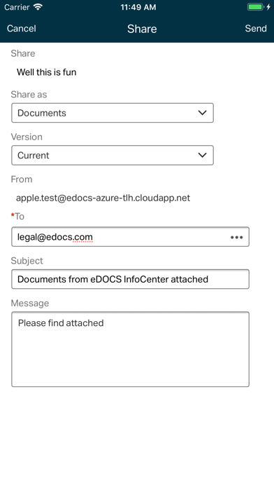 How to cancel & delete OpenText eDOCS InfoCenter from iphone & ipad 3