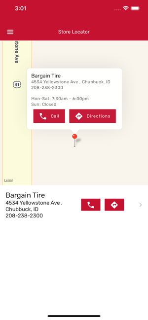 Bargain Tire Idaho(圖3)-速報App