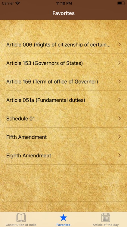 Constitution of India English screenshot-3