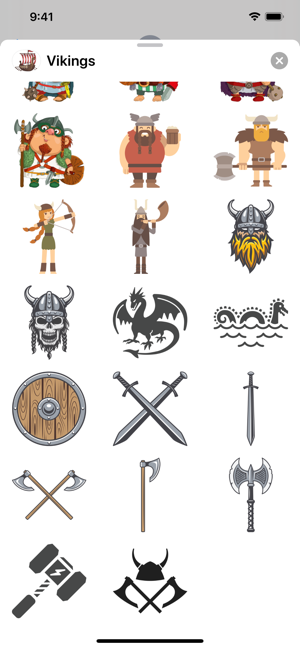 Viking Stickers(圖2)-速報App