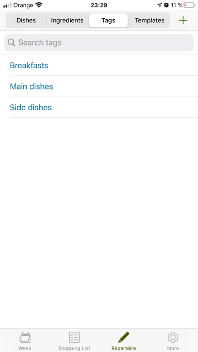 Easy Menu Planner screenshot 3