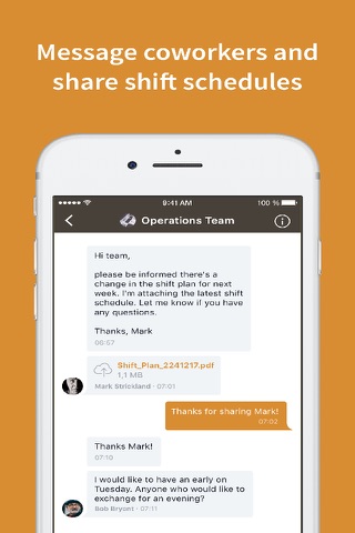 My MO - Team Communication screenshot 3