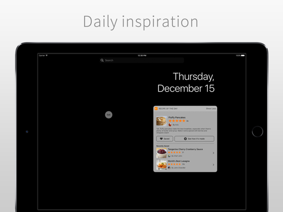 Allrecipes Dinner Spinner iPad Allrecipes Dinner Spinner iPad