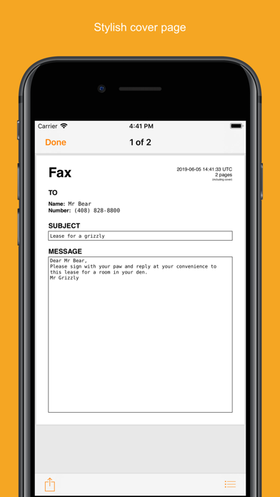 Genius Fax - Faxing app Screenshot